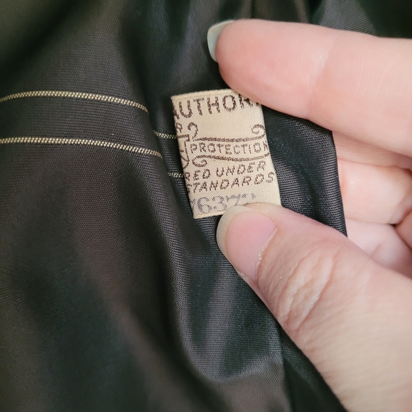 Short Brown Mouton Fur Vintage Coat '50s - Picture 5 of 12